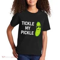 Tickle My Pickle Funny Jokes Sarcastic Kids T-Shirt thumb 2