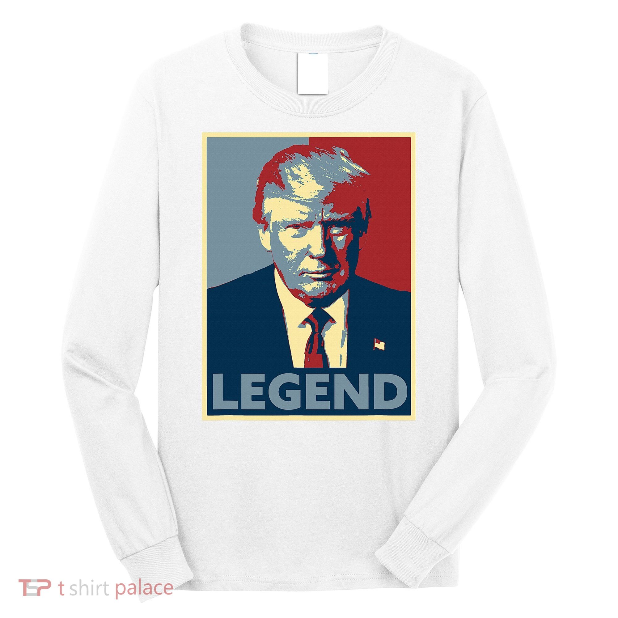Trump Mugshot Poster The Mugshot Long Sleeve Shirt