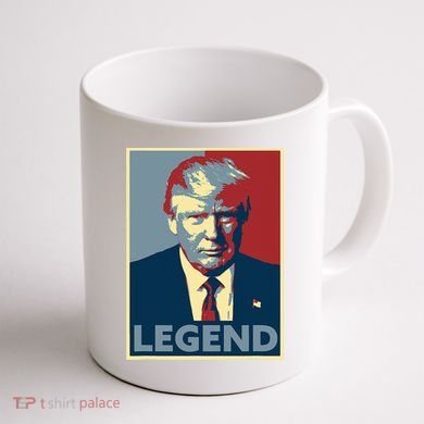 Trump Mugshot Poster The Mugshot Coffee Mug back