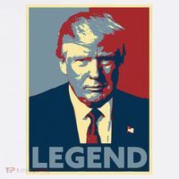 Trump Mugshot Poster The Mugshot Beanie thumb 2