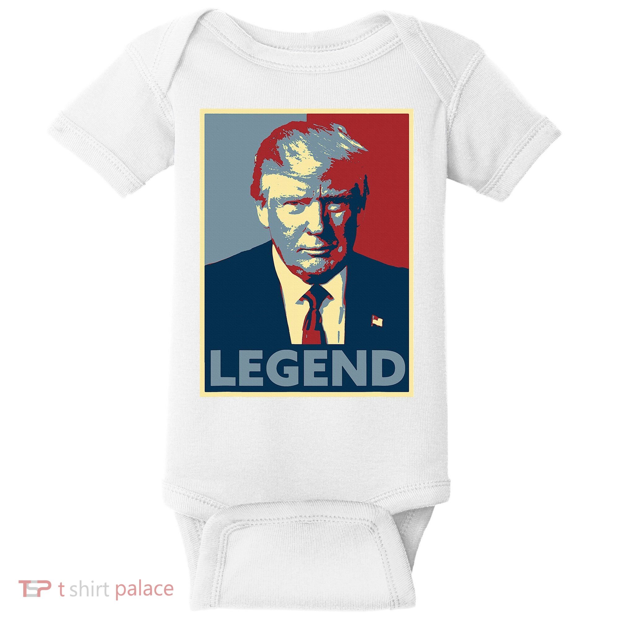 Trump Mugshot Poster The Mugshot Baby Bodysuit