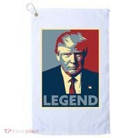 Trump Mugshot Poster The Mugshot Golf Towel thumb 0