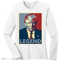 Trump Mugshot Poster The Mugshot Women's Long Sleeve Shirt thumb 0