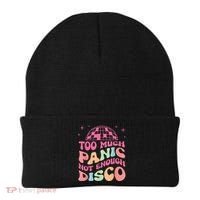 Too Much Panic Not Enough Disco Hippie For  Wo Beanie thumb 0