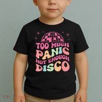 Too Much Panic Not Enough Disco Hippie For  Wo Toddler T-Shirt thumb 2