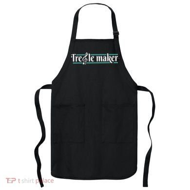 Treble Maker Piano Player Pianist Classical Music Lover Apron