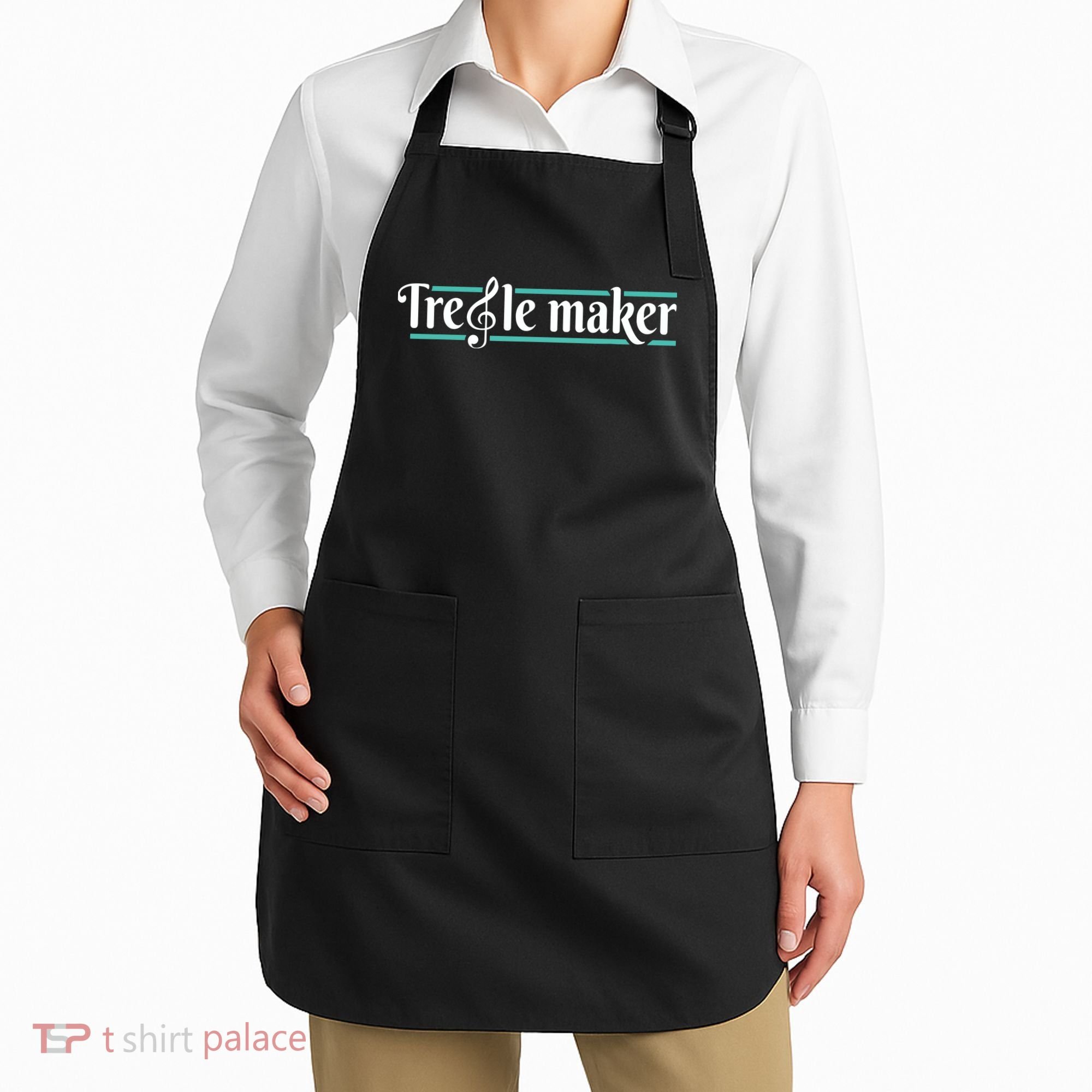 Treble Maker Piano Player Pianist Classical Music Lover Apron