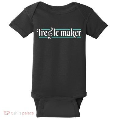 Treble Maker Piano Player Pianist Classical Music Lover Baby Bodysuit