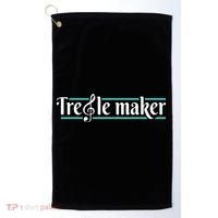 Treble Maker Piano Player Pianist Classical Music Lover Golf Towel thumb 0