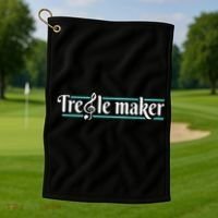 Treble Maker Piano Player Pianist Classical Music Lover Golf Towel thumb 1