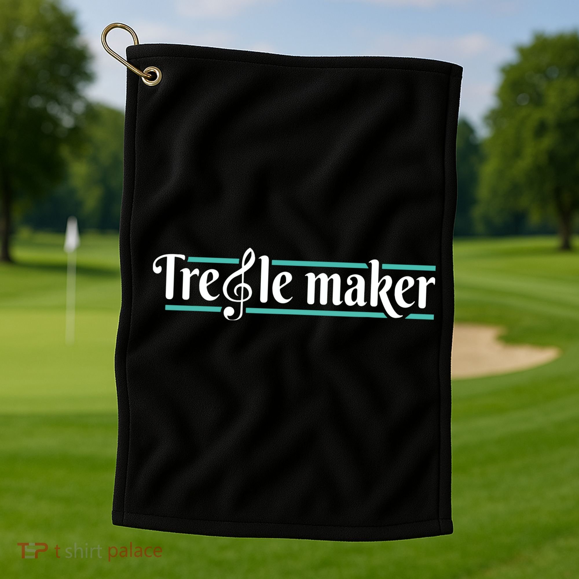 Treble Maker Piano Player Pianist Classical Music Lover Golf Towel