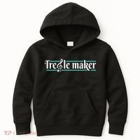 Treble Maker Piano Player Pianist Classical Music Lover Kids Hoodie thumb 0
