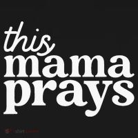 This Mama Prays Christian Mommy Faith Ladies PosiCharge Competitor Racerback Tank thumb 2