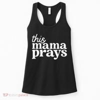 This Mama Prays Christian Mommy Faith Women's Tank Top thumb 0
