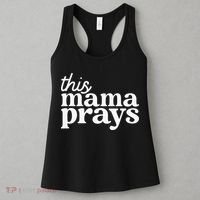 This Mama Prays Christian Mommy Faith Women's Tank Top thumb 3