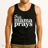 This Mama Prays Christian Mommy Faith Tank Top thumb 3