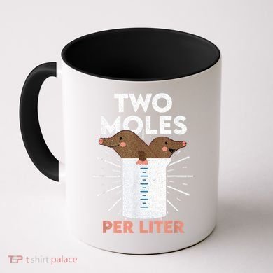 Two Moles Per Liter Funny Chemistry Science Tee Coffee Mug