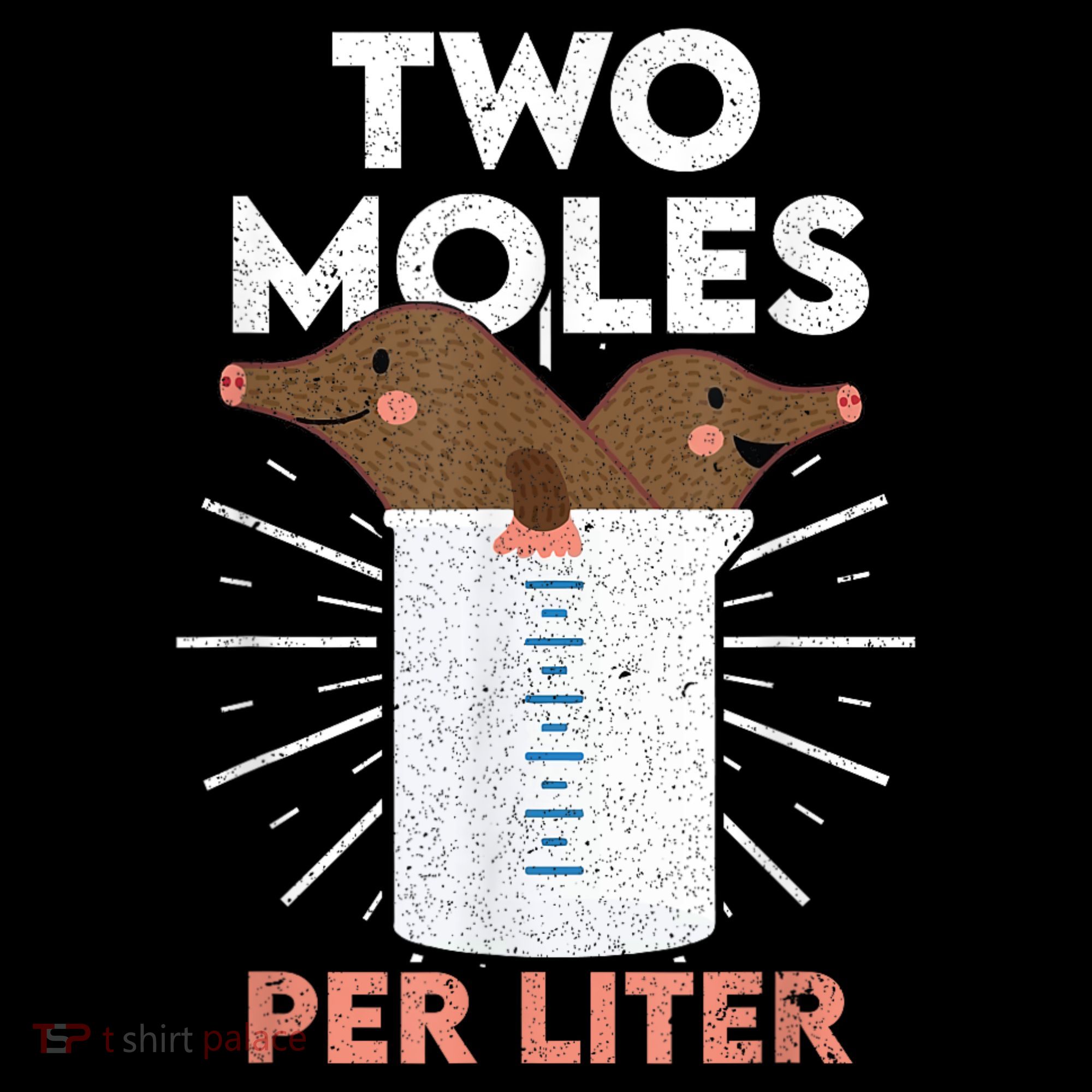 Two Moles Per Liter Funny Chemistry Science Tee Women's Tank Top