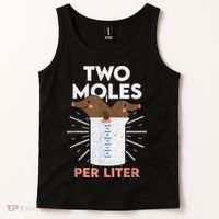 Two Moles Per Liter Funny Chemistry Science Tee Tank Top thumb 2