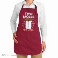 Two Moles Per Liter Funny Chemistry Science Tee Apron thumb 2