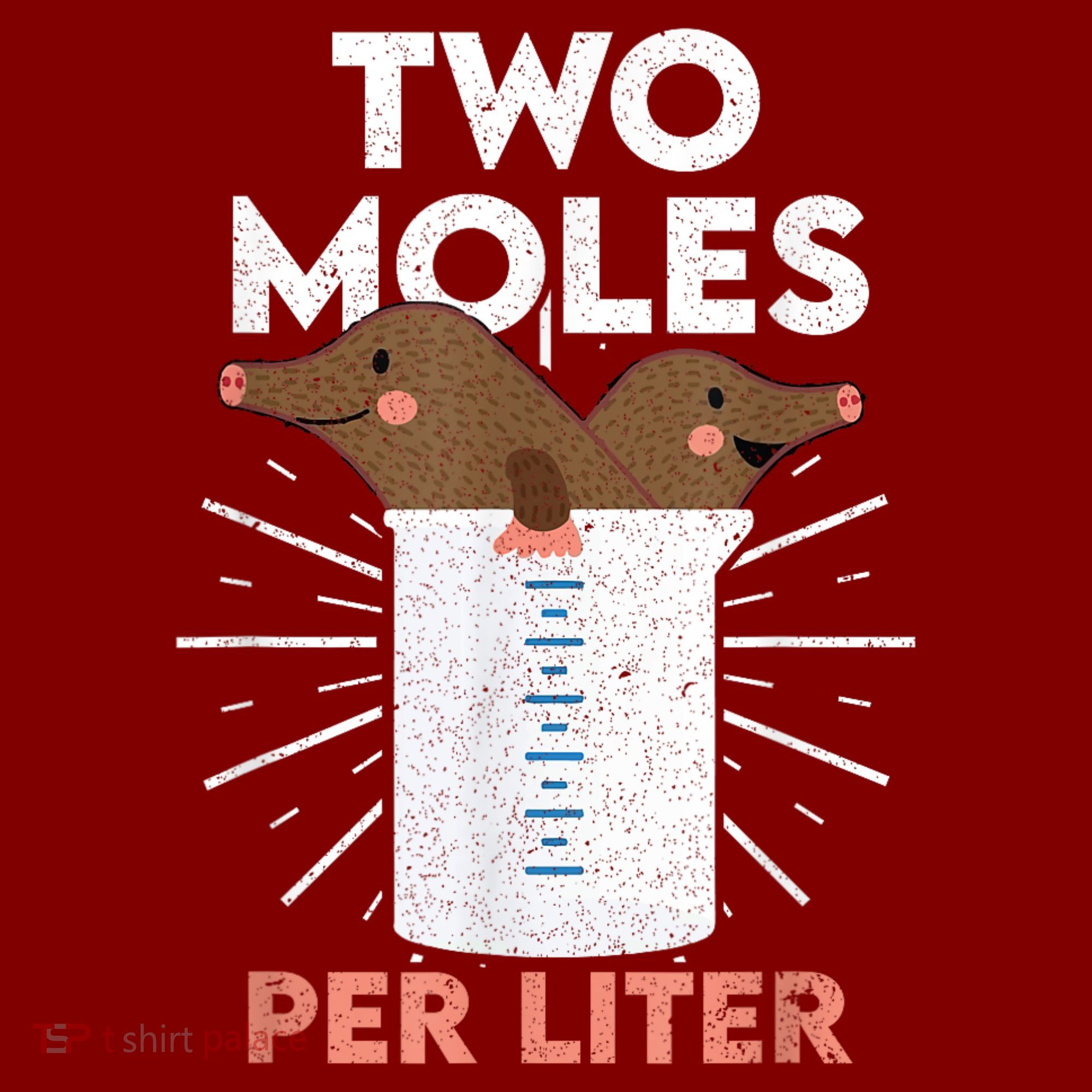 Two Moles Per Liter Funny Chemistry Science Tee Kids Hoodie