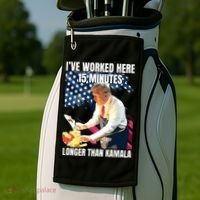 Trump Mcdonald Pennsylvania Maga Trump 2024 Golf Towel thumb 2