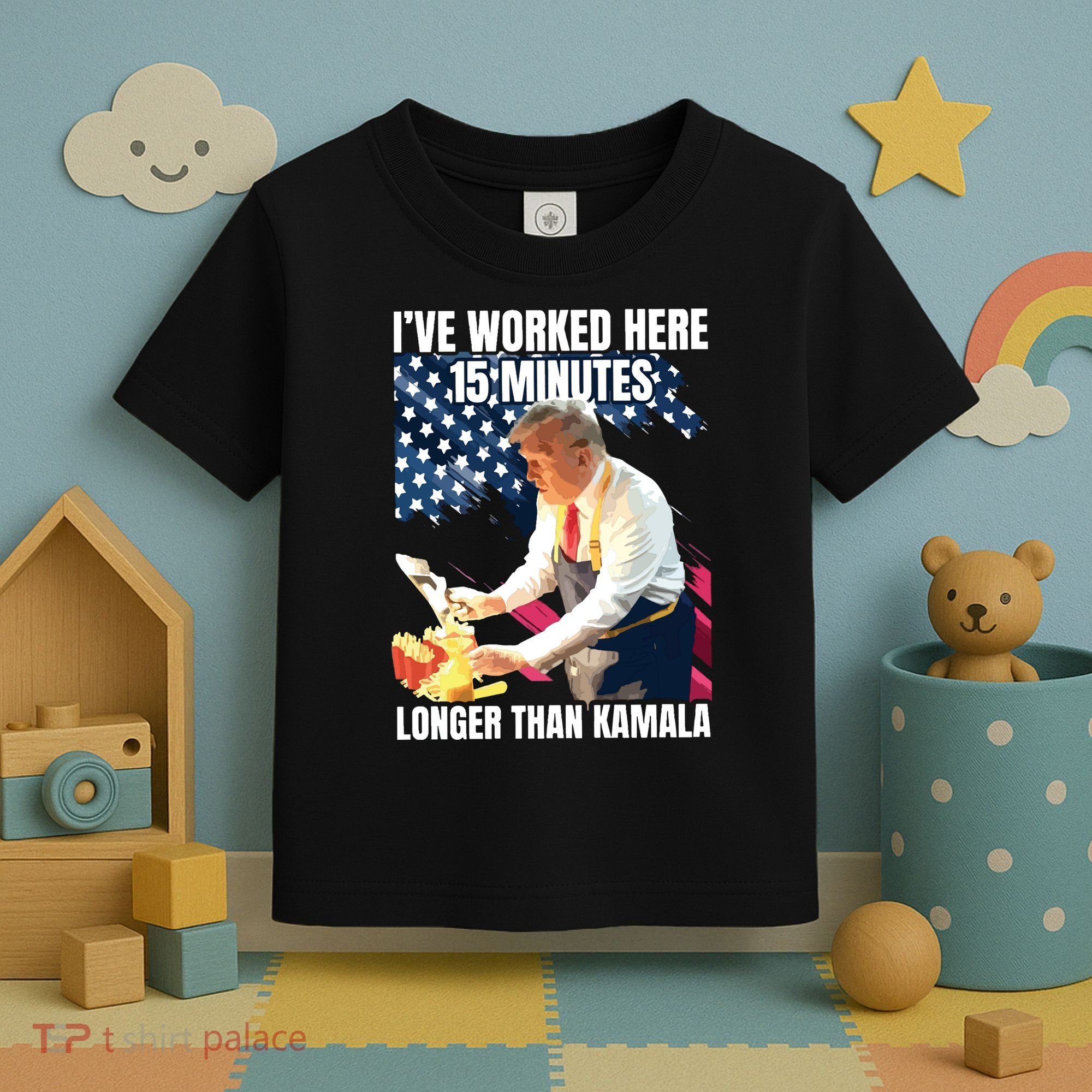 Trump Mcdonald Pennsylvania Maga Trump 2024 Toddler T-Shirt