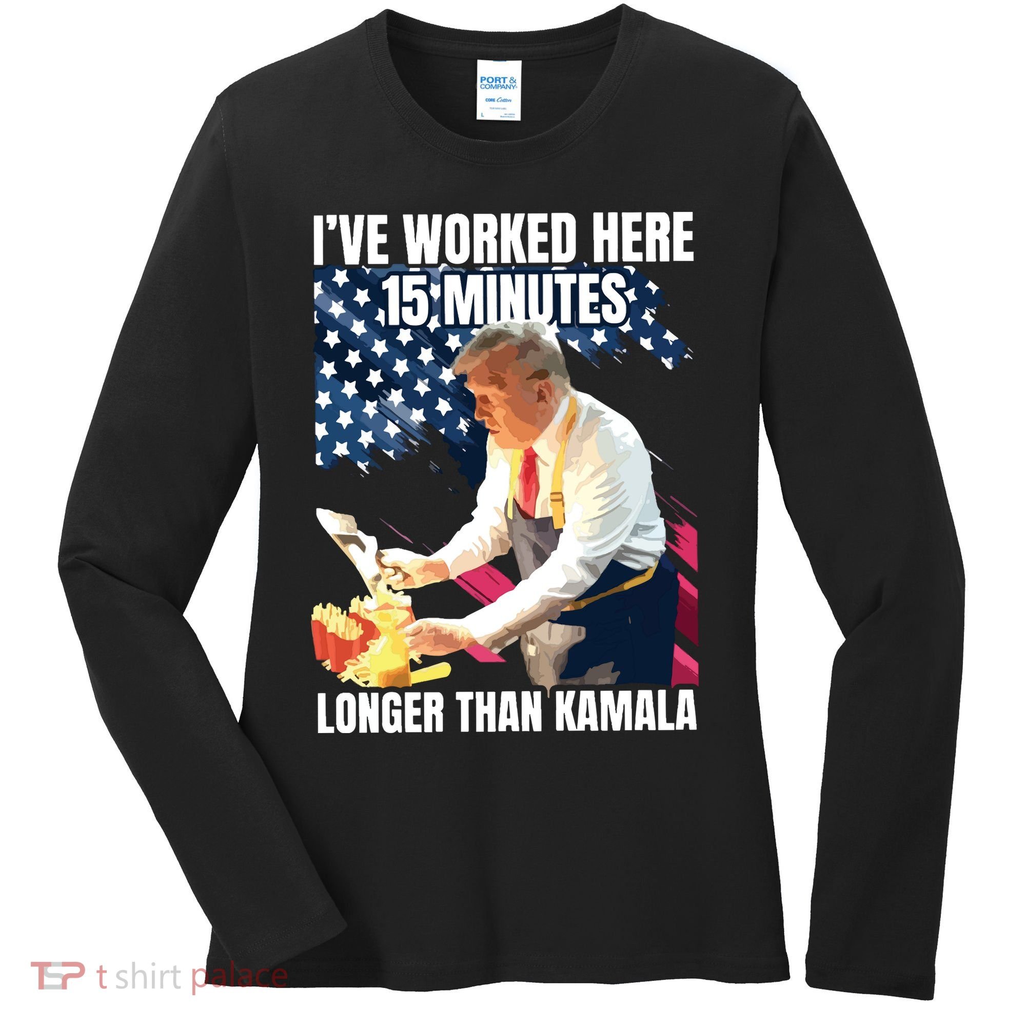 Trump Mcdonald Pennsylvania Maga Trump 2024 Women's Long Sleeve Shirt