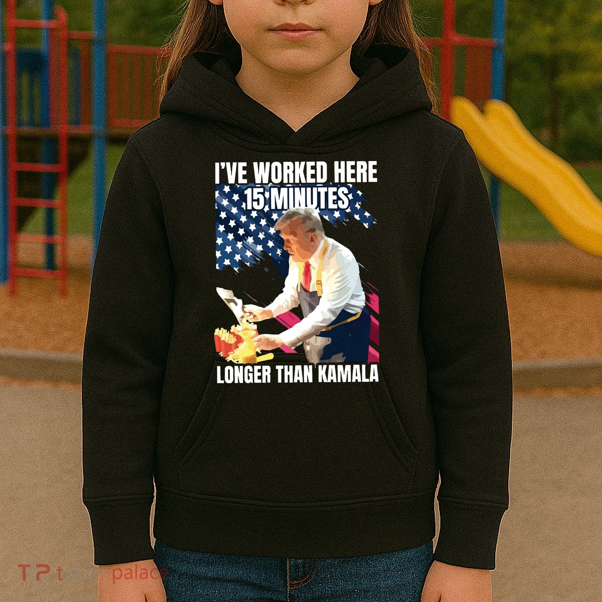 Trump Mcdonald Pennsylvania Maga Trump 2024 Kids Hoodie