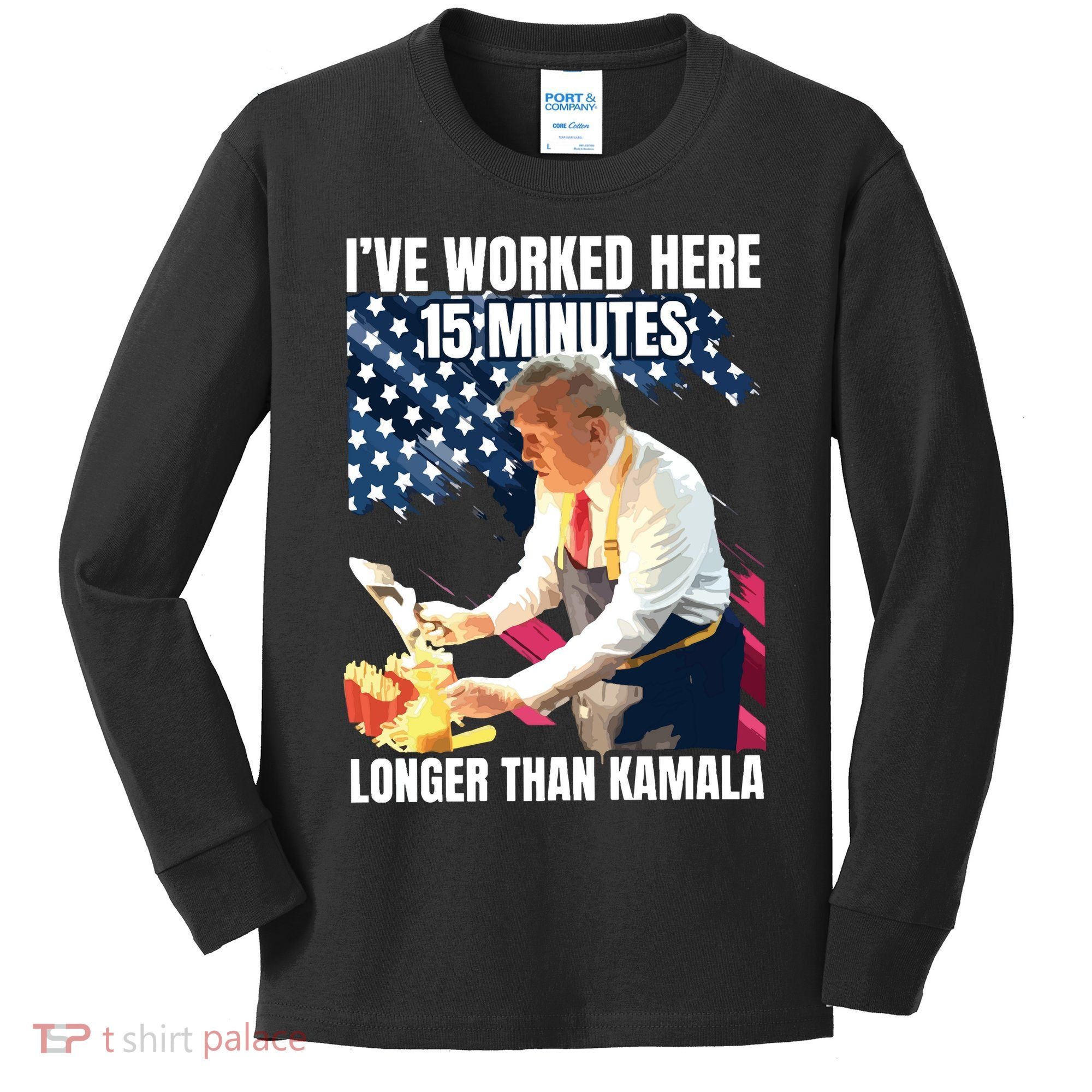 Trump Mcdonald Pennsylvania Maga Trump 2024 Kids Long Sleeve Shirt