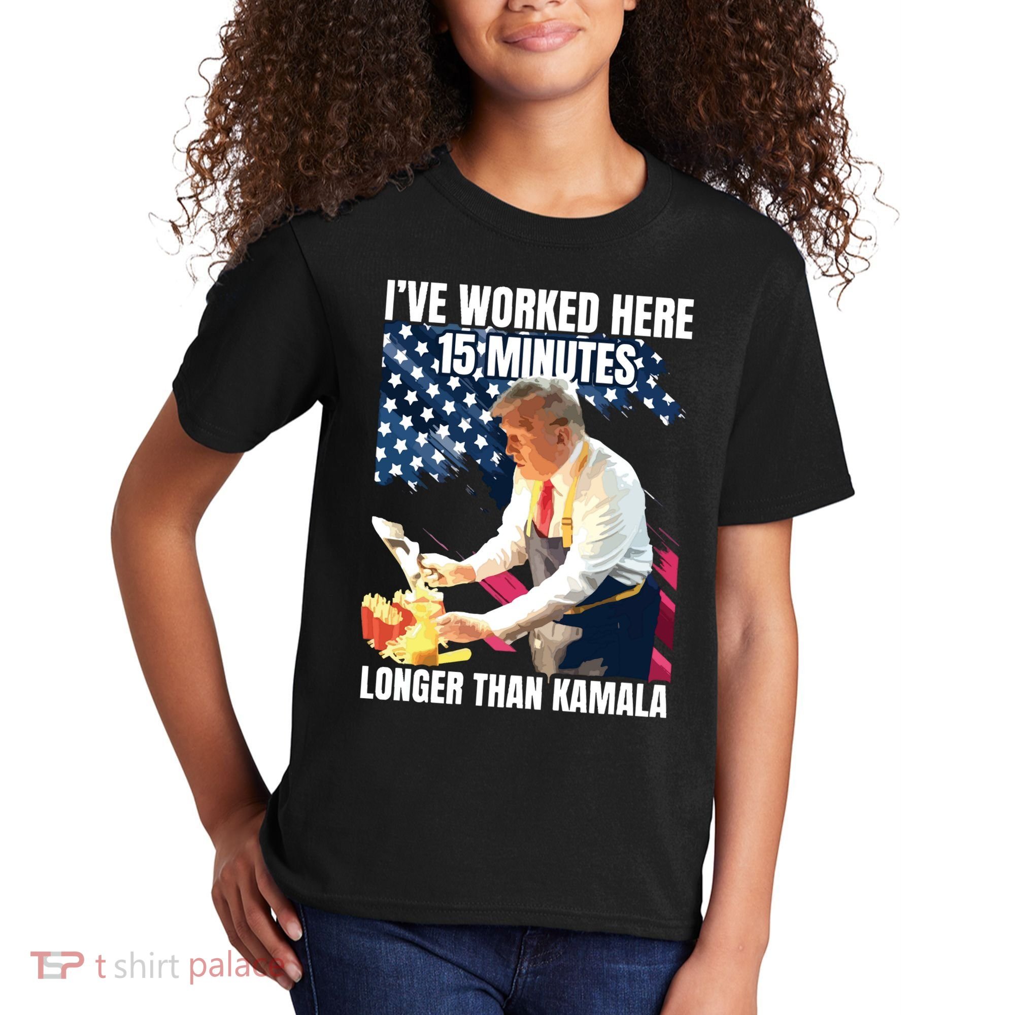 Trump Mcdonald Pennsylvania Maga Trump 2024 Kids T-Shirt
