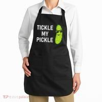 Tickle My Pickle Funny Jokes Sarcastic Apron thumb 2