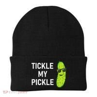 Tickle My Pickle Funny Jokes Sarcastic Beanie thumb 0