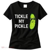 Tickle My Pickle Funny Jokes Sarcastic Women's T-Shirt thumb 0