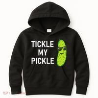 Tickle My Pickle Funny Jokes Sarcastic Kids Hoodie thumb 0