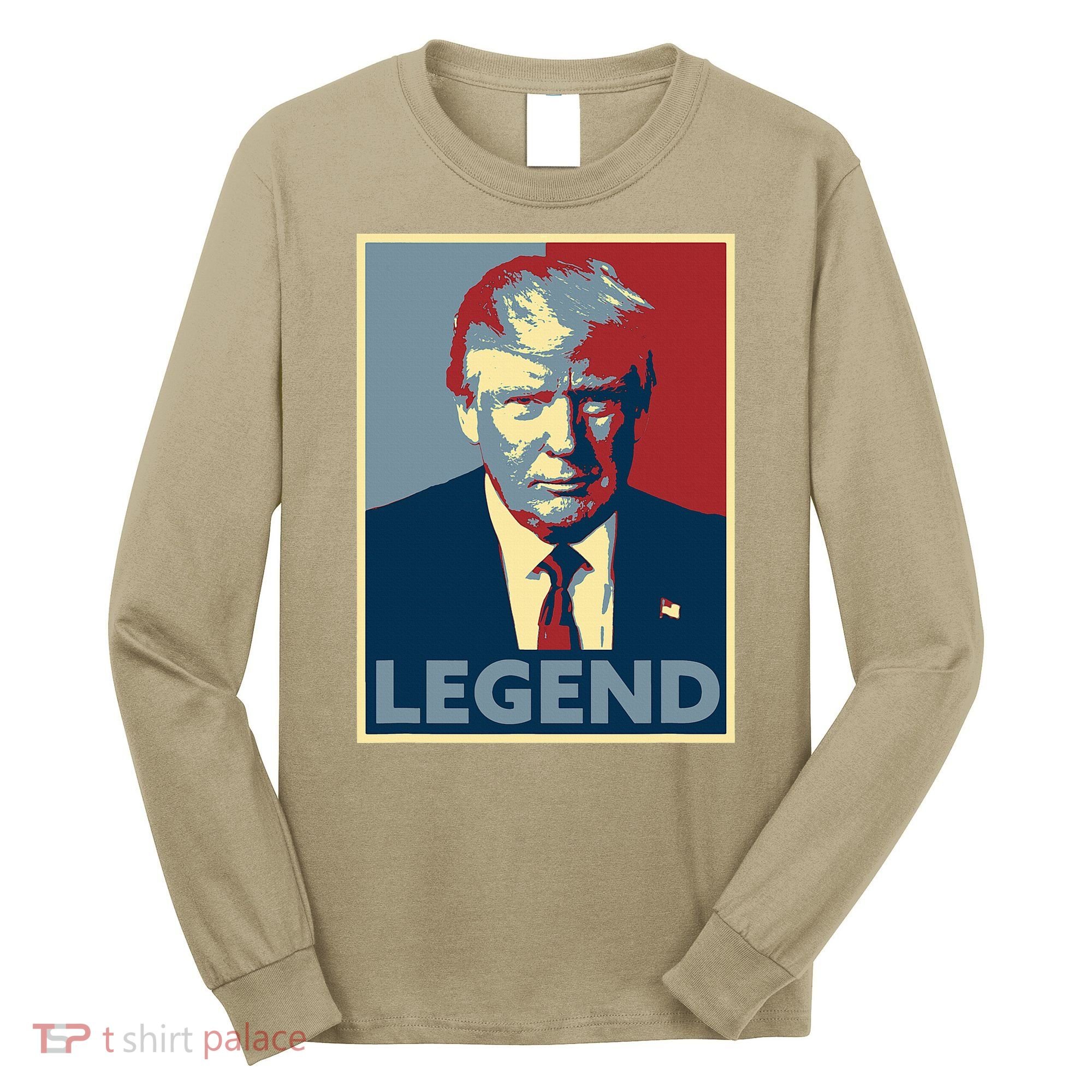 Trump Mugshot Poster The Mugshot Long Sleeve Shirt