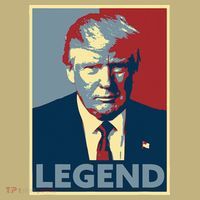 Trump Mugshot Poster The Mugshot Long Sleeve Shirt thumb 2
