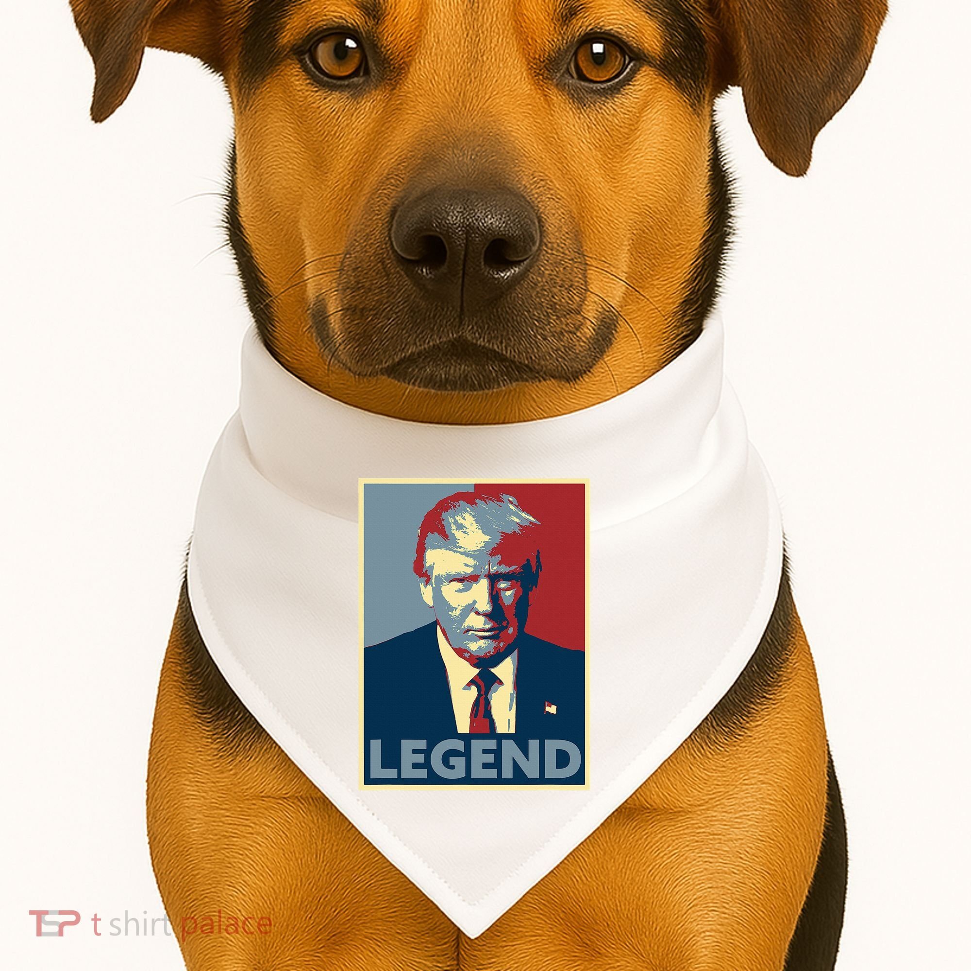 Trump Mugshot Poster The Mugshot USA-Made Doggie Bandana