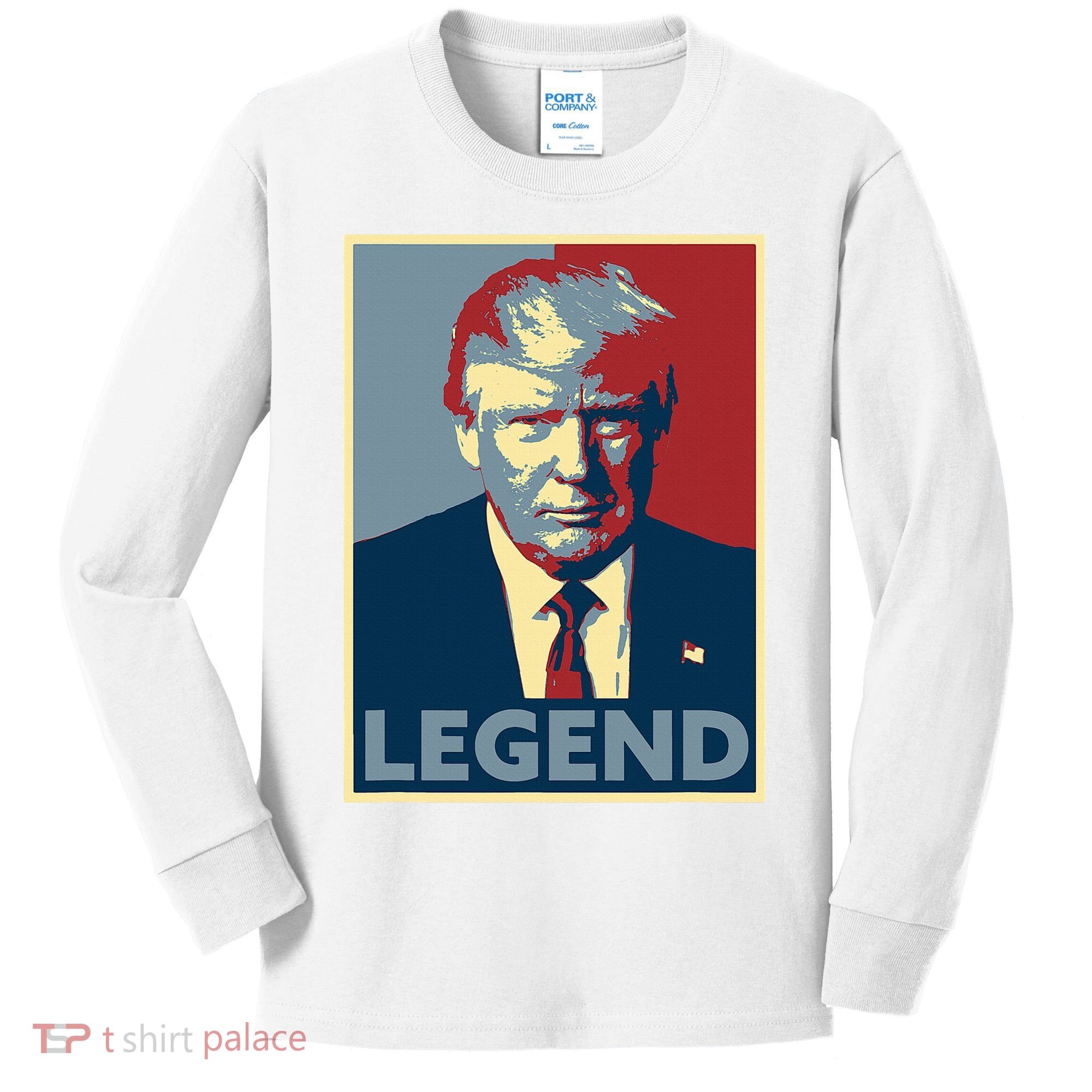 Trump Mugshot Poster The Mugshot Kids Long Sleeve Shirt