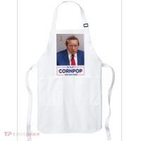 Trump Mugshot ReElect Cornpop One Bad Dude Apron thumb 0