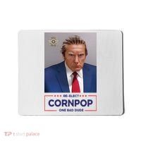Trump Mugshot ReElect Cornpop One Bad Dude Mousepad thumb 0