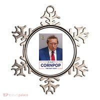 Trump Mugshot ReElect Cornpop One Bad Dude Ornament thumb 0