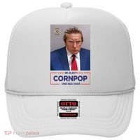 Trump Mugshot ReElect Cornpop One Bad Dude Hat thumb 0