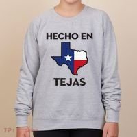 Texan Mexican Roots Hecho En Tejas Mexico Texas American Women's Sweatshirt thumb 0