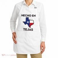 Texan Mexican Roots Hecho En Tejas Mexico Texas American Apron thumb 2
