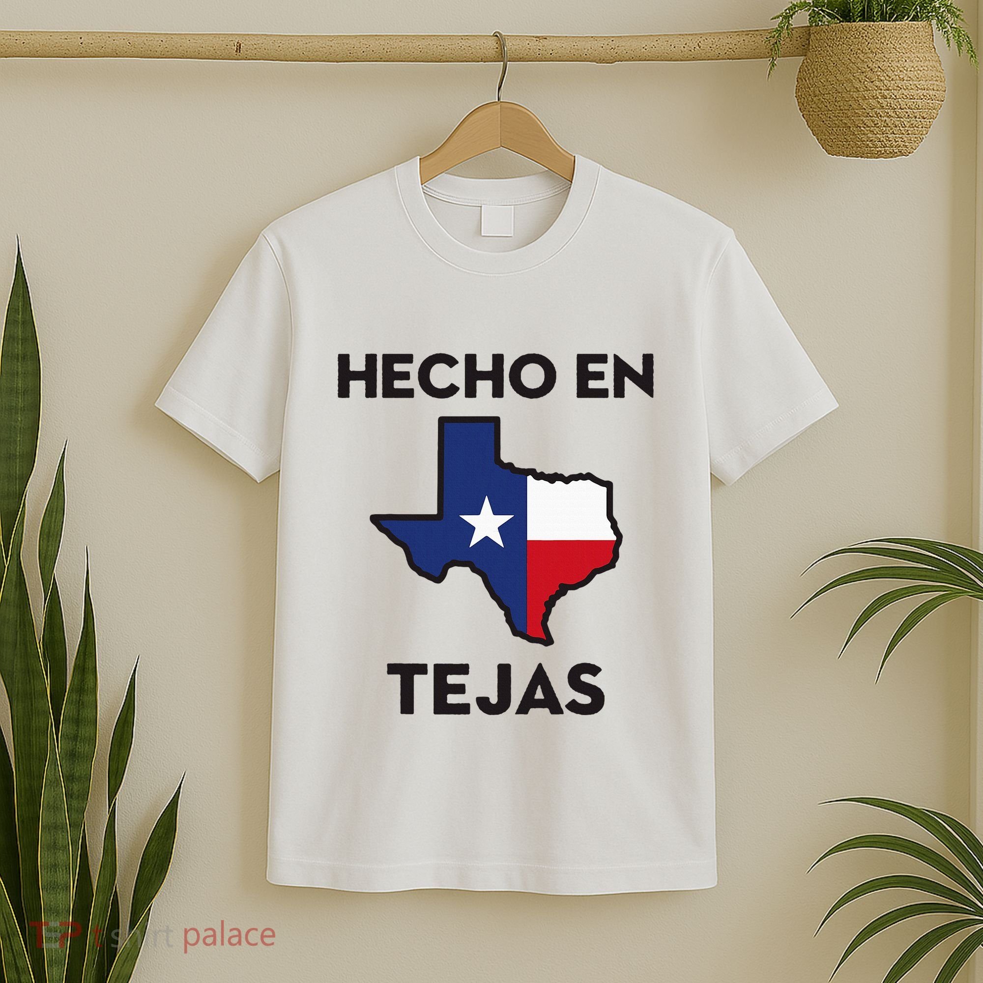 Texan Mexican Roots Hecho En Tejas Mexico Texas American T-Shirt