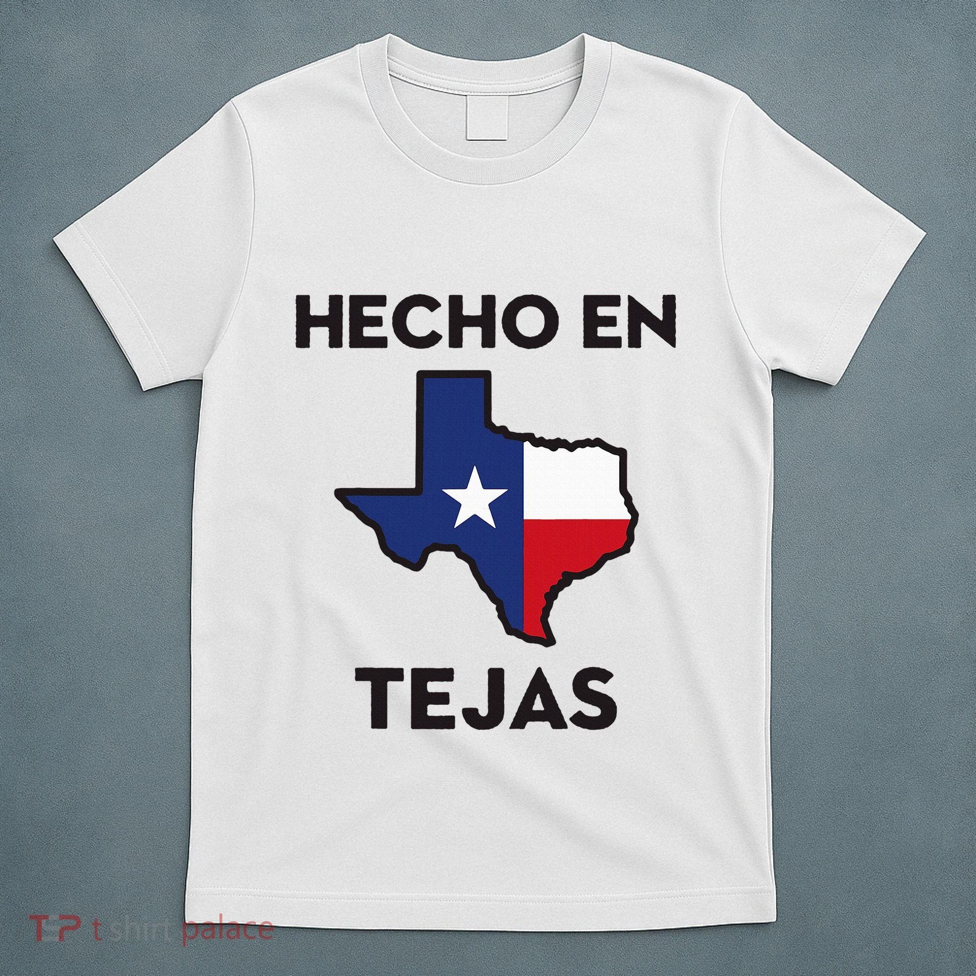 Texan Mexican Roots Hecho En Tejas Mexico Texas American T-Shirt