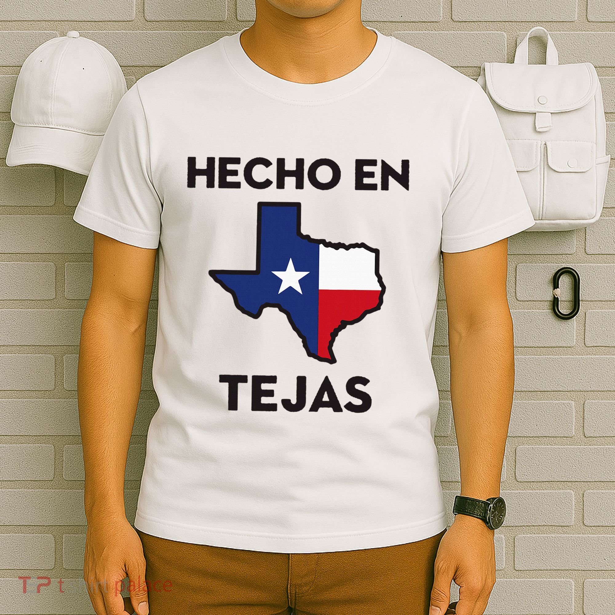 Texan Mexican Roots Hecho En Tejas Mexico Texas American T-Shirt