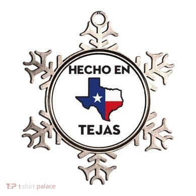 Texan Mexican Roots Hecho En Tejas Mexico Texas American Ornament