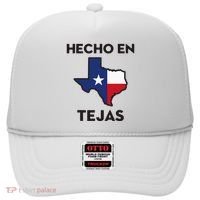 Texan Mexican Roots Hecho En Tejas Mexico Texas American Hat thumb 0